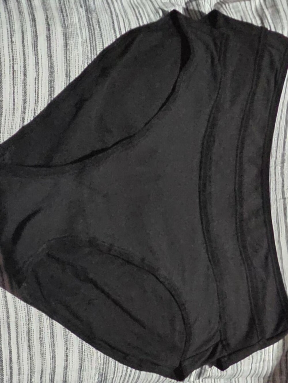 NWOT- (3pck) Pact Organic- Black Briefs